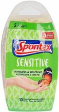 Handsker Spontex Latex Sensitive Størrelse S