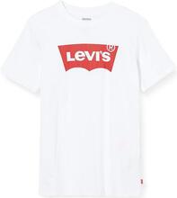Børne Kortærmet T-shirt Levi's Batwing 4 år Hvid