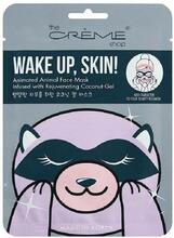Ansigtsmaske The Crème Shop Wake Up, Skin! Raccoon (25 g)
