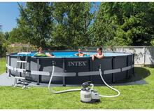 Intex Ultra XTR Frame swimmingpool 610x122 cm rundt
