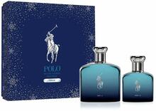 Parfume sæt til mænd Ralph Lauren Polo Deep Blue (2 pcs)