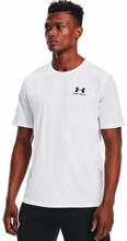 Kortærmet Sport T-shirt Under Armour Sportstyle Left Chest Hvid XL