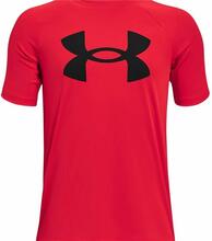 Kortærmet T-shirt Under Armour Tech Big Logo Rød 14-16 år