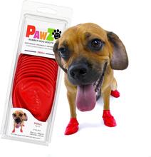 Støvler Pawz Hund 12 enheder Rød Størrelse S