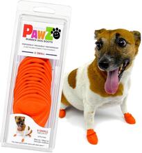 Støvler Pawz Hund 12 enheder Orange XS-størrelse