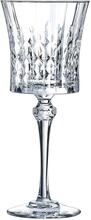 Vinglas Cristal d’Arques Paris Lady Diamond Gennemsigtig Glas (27 cl) (Pack 6x)