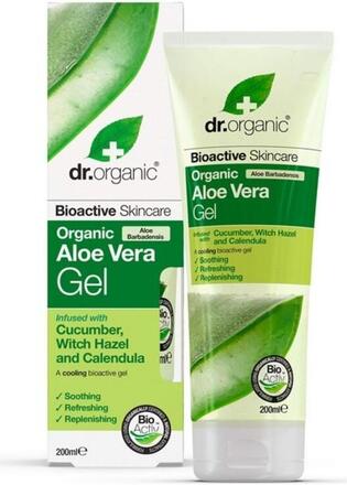 Fugtgivende Badesæbe med Aloe Vera Dr.Organic (200 ml)