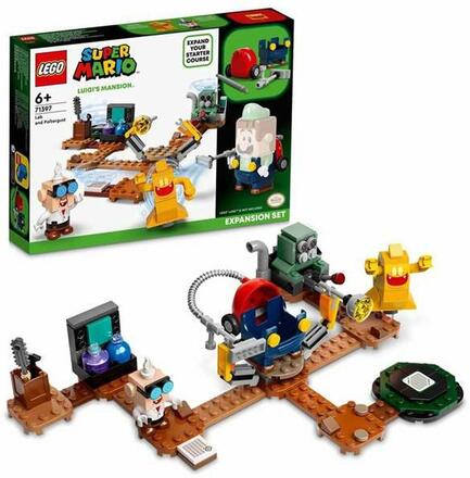 Playset Lego Super Mario Luigi’s Mansion Lab and Poltergust Expansion Set 71397 (179 pcs)
