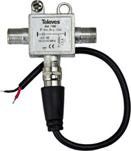 Televes 12 V-ströminjektor för antennförstärkare