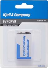 Kjell & Company 9 V-litiumbatteri (CR-V9)