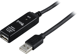 Luxorparts Aktiv USB-forlengelseskabel 10 meter