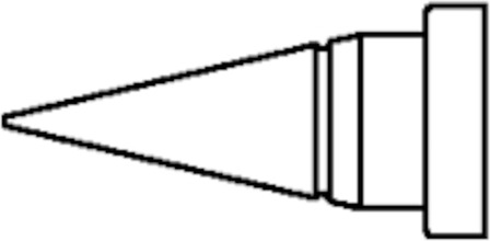Weller Konisk lödspets till Weller WS81