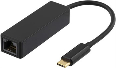 Luxorparts Gigabit-nettverkskort USB-C Svart