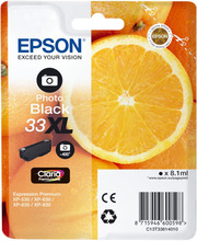 Epson T3361 blekkpatron, fotosvart XL