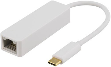 Luxorparts Gigabit-nettverkskort USB-C Hvit