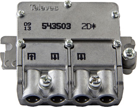 Televes Easy-F mini F-splitter 2-vägs