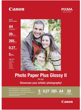 Canon Plus Glossy II Fotopapper A4 20-pack