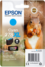 Epson T378 XL Blekkpatron - Cyan