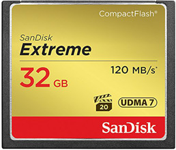Sandisk Extreme CF-kort 32 GB