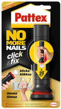 Pattex No More Nails Click & Fix Lim