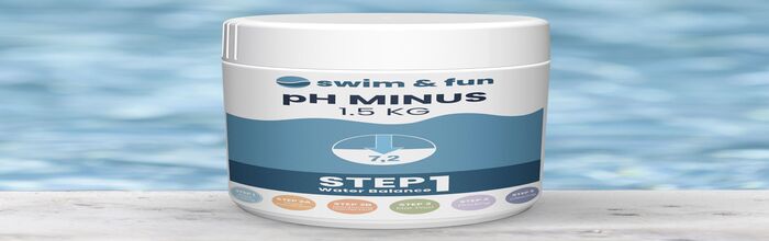 Swim & Fun PH-Minus Granulat for PH-verdi 1,5 kg