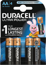 Duracell Ultra Power AA-batterier (LR6) 4-pk.