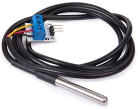 Luxorparts Temperatursensor med kabel for Arduino
