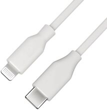 Linocell USB-C til Lightning-kabel Hvit 0,5 m