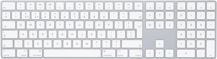 Apple Magic Keyboard med talltastatur
