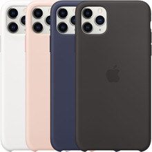 Apple Silikondeksel til iPhone 11 Pro Max Rosa