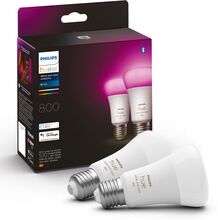 Philips Hue Color Ambiance Smart LED-lampa E27 806 lm 2-pack