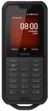 Nokia 800 Tough Ekstra robust 4G-mobil Svart