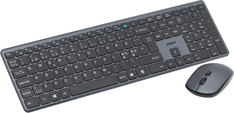 Plexgear KM-Silent Trådløst tastatur og mus