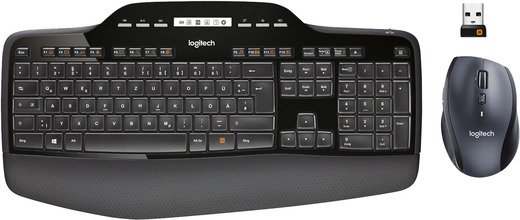 Logitech MK710 Trådlöst tangentbord och mus