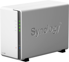 Synology DS220J Nas for 2 harddisker