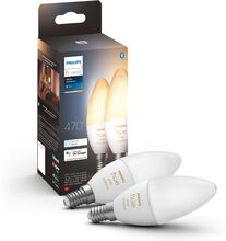 Philips Hue Ambiance Smart LED-lampa E14 470 lm 2-pack