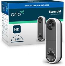 Arlo Essential Video Doorbell Trådlös Dörrklocka Vit