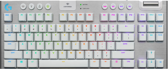 Logitech G 915 TKL Mekanisk tastatur GL Tactile Vit
