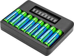 Luxorparts Multi Charger 8 Batteriladdare