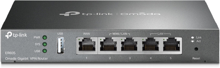 TP-link ER605 (TL-R605) V2 Omada Gigabit VPN-ruter