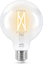 WiZ Clear Filament G95 Smart LED-lampa E27 806 lm
