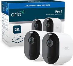 Arlo Pro 5 Spotlight Trådlös Övervakningskamera 2-pack