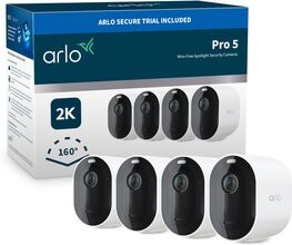 Arlo Pro 5 Spotlight Trådlös Övervakningskamera 4-pack