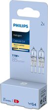 Luxorparts Halogenlampor G4 2-pack 85 lm, 7,1 W