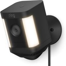 Ring Spotlight Cam Plus Plug-In Overvåkingskamera Svart