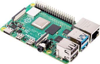 Raspberry Pi 4 Model B Ettkortsdatamaskin 2 GB RAM