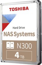 Toshiba N300 Harddisk for NAS 3,5" 4 TB