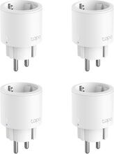 TP-link Tapo P115 Smart Wifi-fjernstrømbryter med energimåling 4-pk.