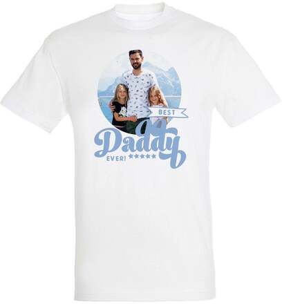 Maglietta Personalizzata Festa del Papà - Bianca- XXL