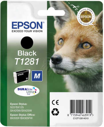 Epson T1281 Bläckpatron Svart